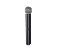 BLX WIRELESS VOCAL HANDHELD SYSTEM WITH BLX4 RECEIVER, & BLX2/SM58 HANDHELD SM 58 MICROPHONE
